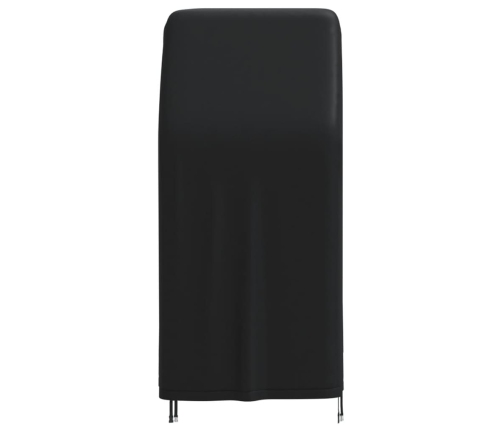 Cubierta para barbacoa Oxford 420D negro 162x61x122 cm