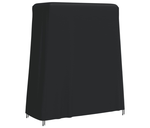 Cubierta para mesa de ping-pong Oxford 420D negro 165x70x185 cm