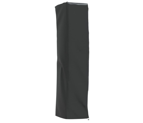 vidaxL Cubierta para calefactor de torre Oxford 420D negro 58x58x228cm