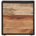 Mesita de noche de pared madera maciza acacia 35x35x20 cm