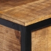 Mesita de noche madera maciza de mango 40x35x40 cm