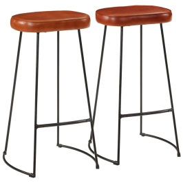 Taburetes de bar Gavin 2 uds 44x37,5x78 cm