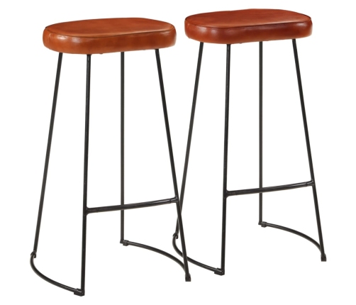 Taburetes de bar Gavin 2 uds 44x37,5x78 cm