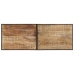 Mesa de bar madera maciza de mango rugoso 150x55x107 cm