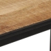 Mesa de bar madera maciza de mango rugoso 110x55x107 cm