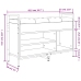 Banco zapatero madera de ingeniería roble Sonoma 85,5x32x57,5cm