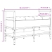 Banco zapatero madera de ingeniería roble Sonoma 85,5x42x57,5cm