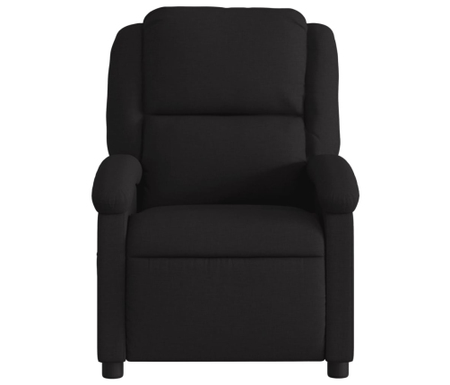 Sillón reclinable de masaje eléctrico tela negro