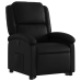 Sillón reclinable elevable cuero artificial negro