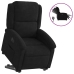 Sillón eléctrico reclinable elevable de terciopelo negro