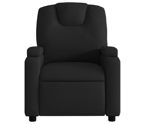 Sillón reclinable de masaje eléctrico tela negro