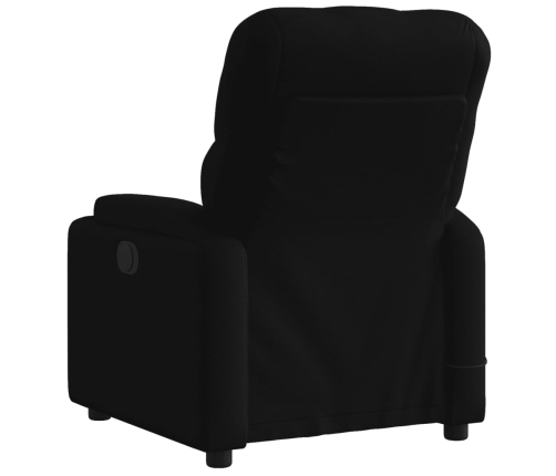 Sillón reclinable de masaje eléctrico tela negro