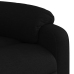 Sillón reclinable de masaje eléctrico tela negro