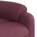 Sillón reclinable de masaje eléctrico tela morado