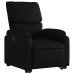 Sillón reclinable elevable cuero artificial negro