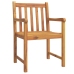 Juego de comedor para jardín 7 piezas madera maciza acacia