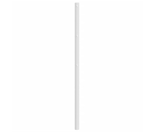 Cabecero de metal blanco 75 cm