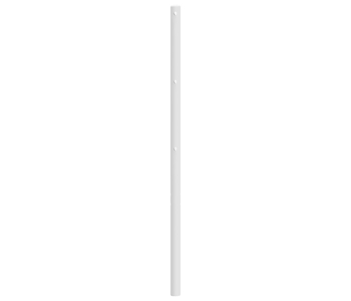 Cabecero de metal blanco 107 cm