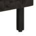 Conjunto de armarios de baño 3 piezas madera maciza de mango