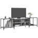 Mueble de TV madera de ingeniería gris Sonoma 203x37x50 cm