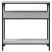 Mesa consola estante madera ingeniería Sonoma gris 75x29x75 cm