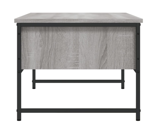 Mesa de centro madera de ingeniería gris Sonoma 101x49x39,5 cm