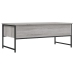 Mesa de centro madera de ingeniería gris Sonoma 101x49x39,5 cm