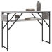 Mesa consola estante madera ingeniería Sonoma gris 105x30x75 cm