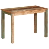 Mesa de comedor madera maciza reciclada 110x55x76 cm