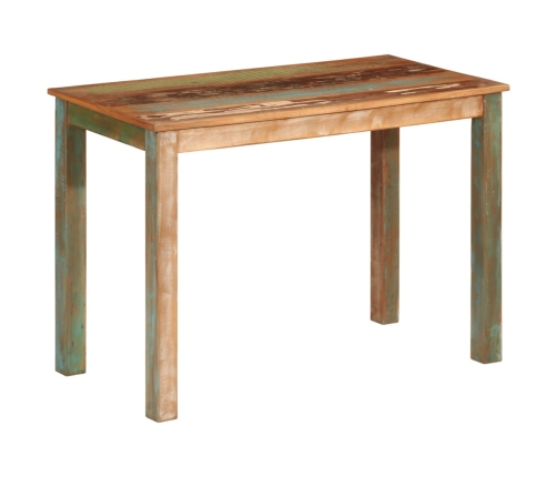 Mesa de comedor madera maciza reciclada 110x55x76 cm