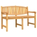Juego de comedor para jardín 4 piezas madera maciza de teca