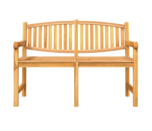 Juego de comedor para jardín 5 piezas madera maciza de teca