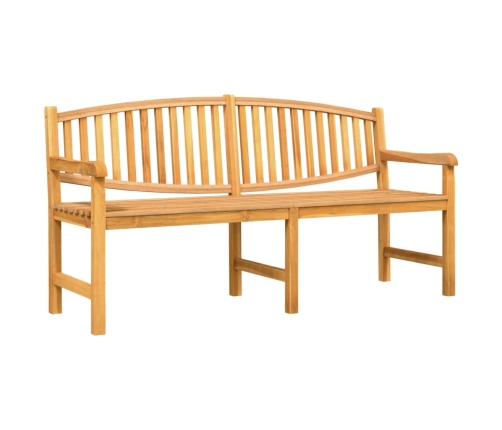 Juego de comedor para jardín 3 pzas madera maciza de teca