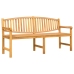 Juego de comedor para jardín 4 piezas madera maciza de teca