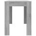 Mesa de comedor madera de ingeniería Sonoma gris 120x60x76 cm