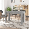 vidaXL Mesa de comedor madera de ingeniería Sonoma gris 120x60x76 cm