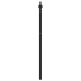 Cabecero de metal negro 193 cm