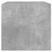 Mueble pared puertas vidrio 2 uds gris hormigón 68,5x37x35 cm