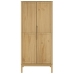 Armario FLORO madera maciza de pino marrón cera 77x53x171 cm