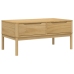 Mesa de centro FLORO madera de pino marrón cera 99x55,5x45 cm