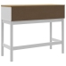 Mesa consola FLORO madera maciza de pino blanco 89,5x36,5x73 cm