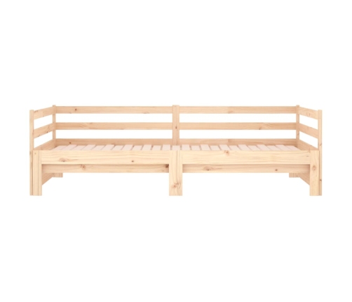 Sofá cama nido madera maciza de pino 80x200 cm