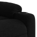 Sillón reclinable de masaje elevable tela negro