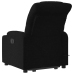 Sillón de masaje eléctrico reclinable elevable tela negro