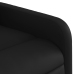 Sillón reclinable elevable cuero artificial negro