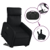 Sillón reclinable y elevable eléctrico cuero sintético negro