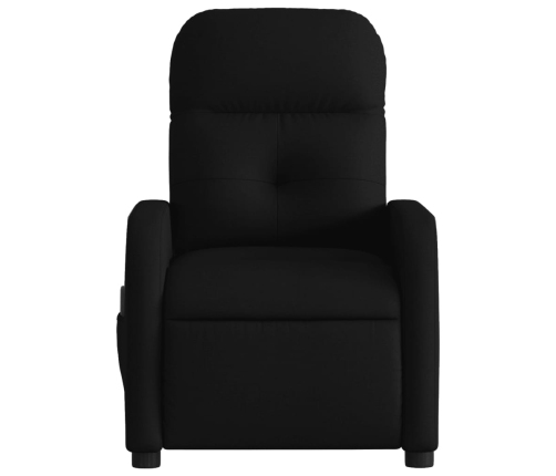 Sillón reclinable de masaje eléctrico tela negro