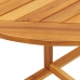 Mesa de balcón plegable madera maciza de acacia 90x60x72 cm