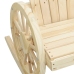 Sillas mecedoras Adirondack 2 uds madera maciza de abeto