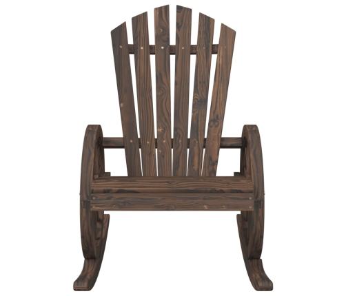 Sillas mecedoras Adirondack 2 uds madera maciza de abeto